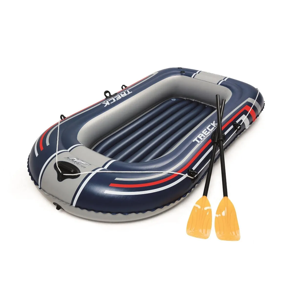BESTWAY - Bote Inflable Con Remos E Inflador Treck X1 2.28X1.21M Bestway