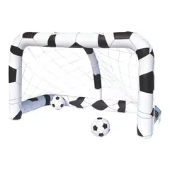 BESTWAY - Arco Futbol Inflable + 2 Pelotas para Piscina