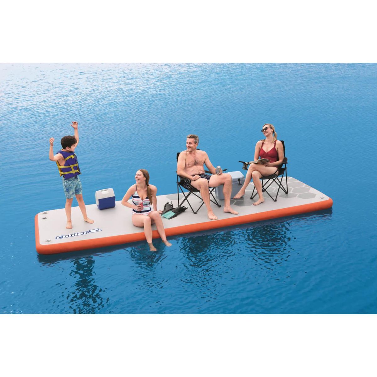 BESTWAY - Balsa Inflable Aquatier Sundeck 4.57MX1.52MX15Cm Bestway