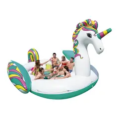 BESTWAY - Flotador Gigante Unicornio 590X404Cm