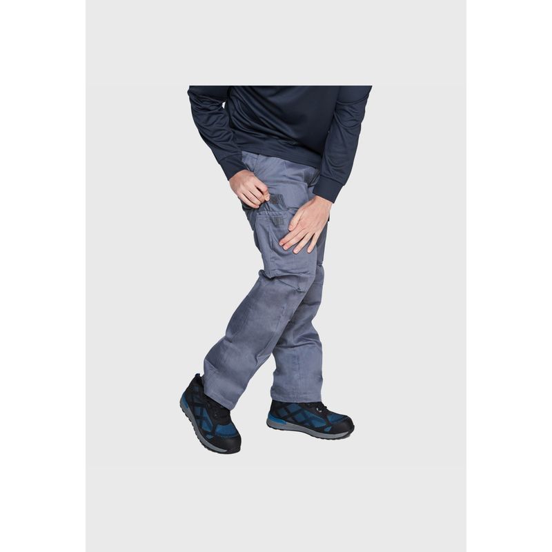 JAYSON - Pantalón Cargo Gabardina Cintura Elasticada
