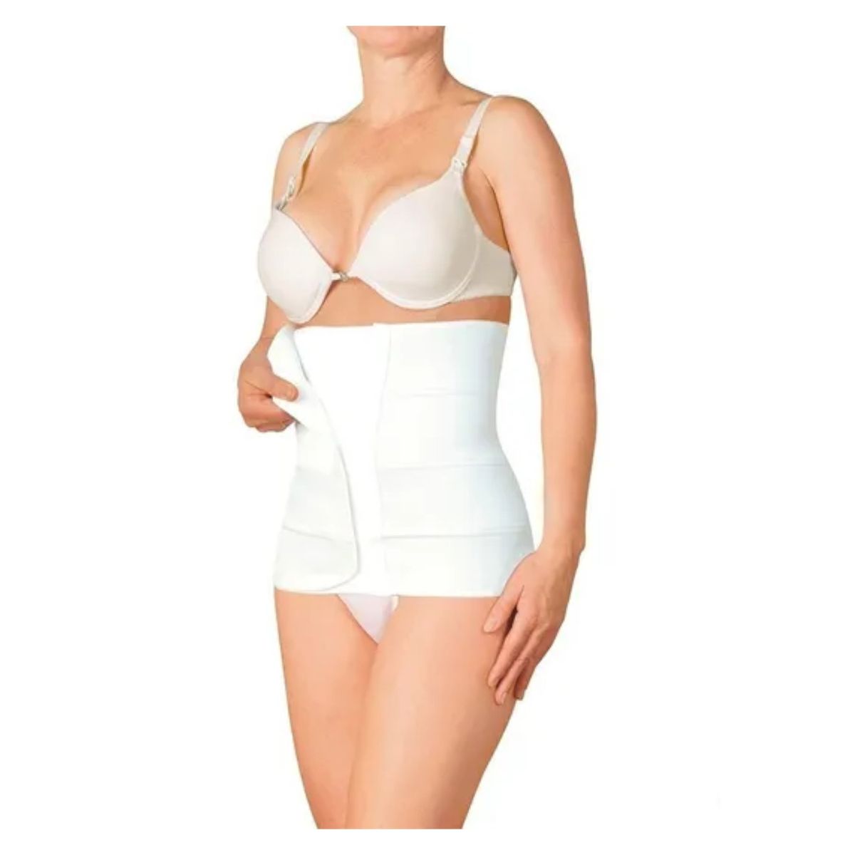 SDFIT - Faja 4Bandas Material PostOperatoria Cierre Velcro Afelpado Talla XXXL