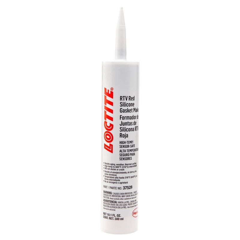 GENERICO - SILICONA ALTA TEMPERATURA ROJA 300ML LOCTITE