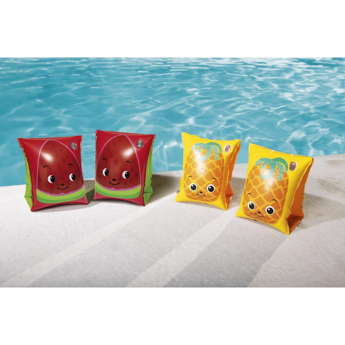 BESTWAY - Alitas Inflable Frutas 3-6 Años Bestway