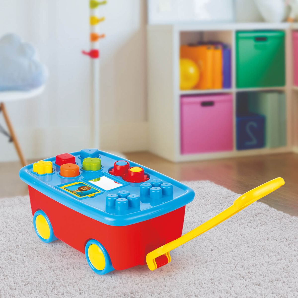 DOLU - Mi Primera Carretilla Educacional 40x18x26 Cms Dolu