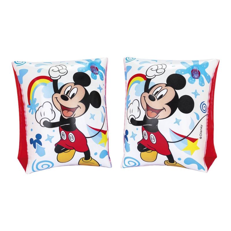 BESTWAY - Alitas Infable Mickey 23X15Cm 3-6 Años