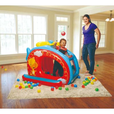 Imagen 2 del producto Piscina Helicoptero inflable con pelotas Fisher Price