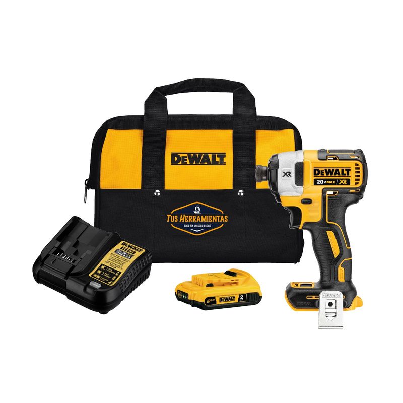DEWALT - Atornillador de Impacto XR 20v DeWalt DCF887D1/ 1 Bateria