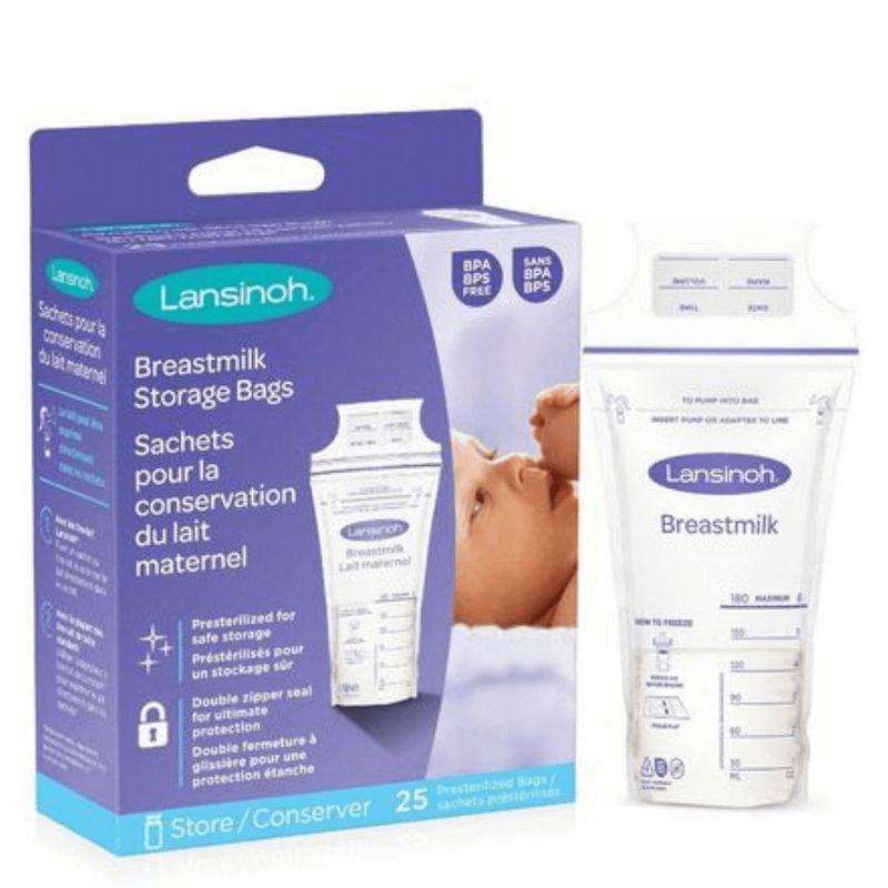 LANSINOH - BOLSA ALMACENAMIENTO LANSINOH LECHE MATERNA 25 UNDS