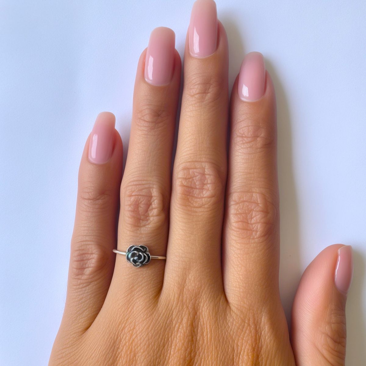 COGGIOLA - Anillo Flor Plata Fina 925