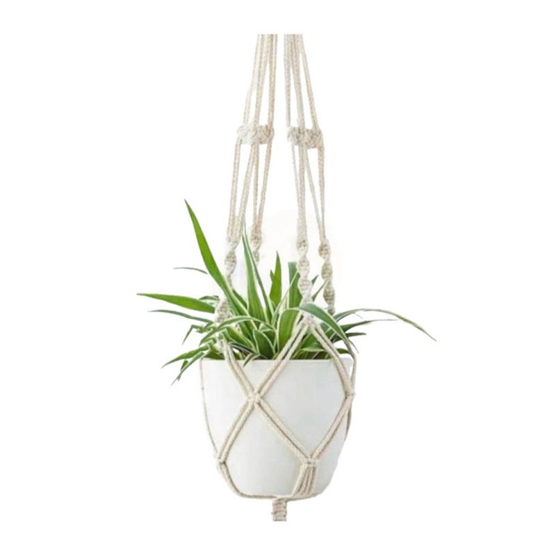 MACRAKO - Colgante de Macramé para tus macetas 120 cm