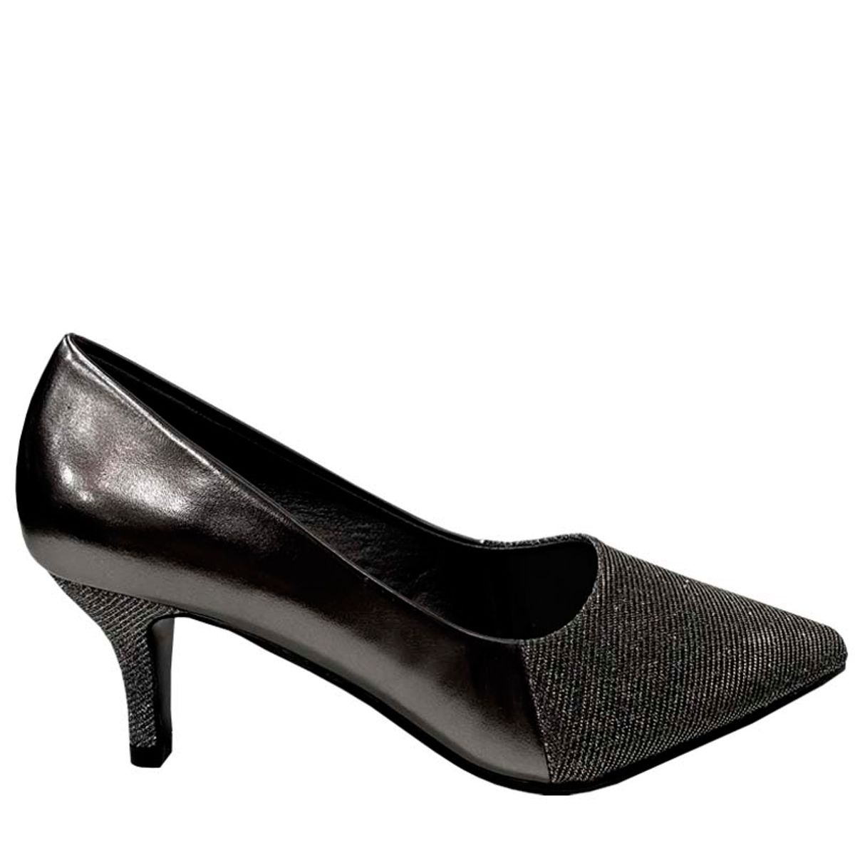 TODOPIEL - Zapato de Taco Mujer Plateado Todopiel