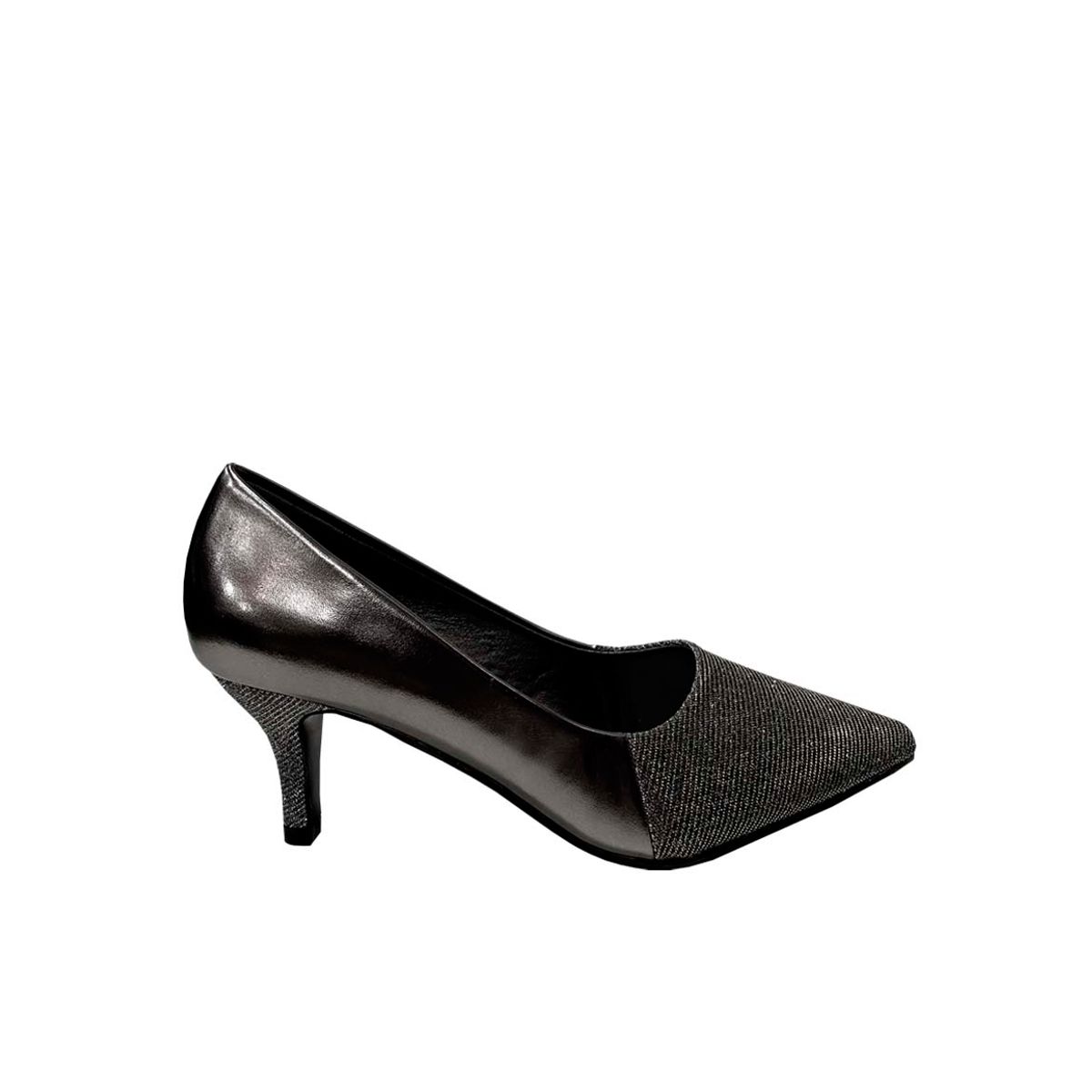 TODOPIEL - Zapato de Taco Mujer Plateado Todopiel