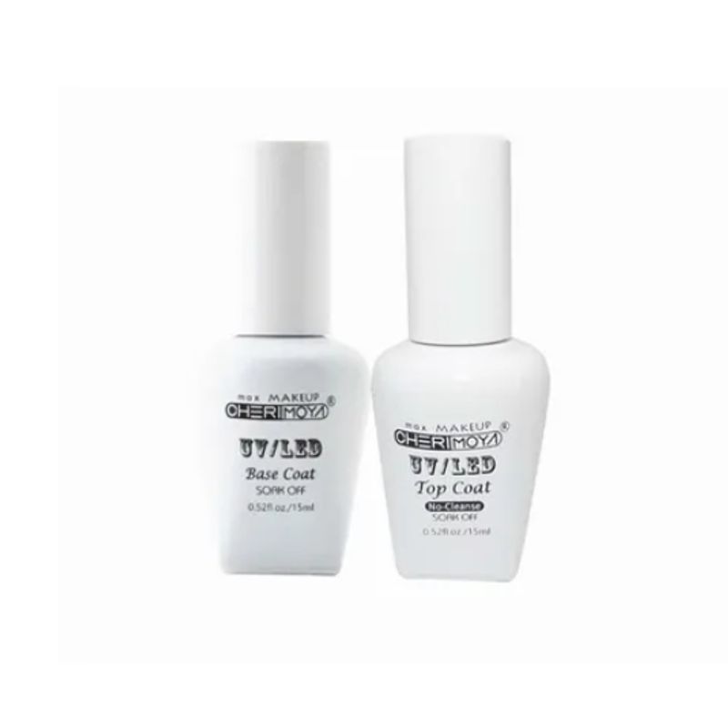 GENERICO - Base Coat  + Top Coat Permanente 15ml Cherimoya