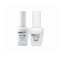 GENERICO - Base Coat + Top Coat Permanente 15ml Cherimoya