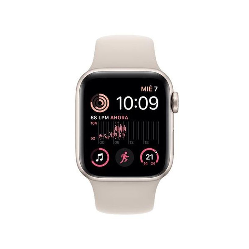 APPLE - Apple Watch SE 2 2022 40mm Cellular Aluminio Blanco Estelar Reacondicionado