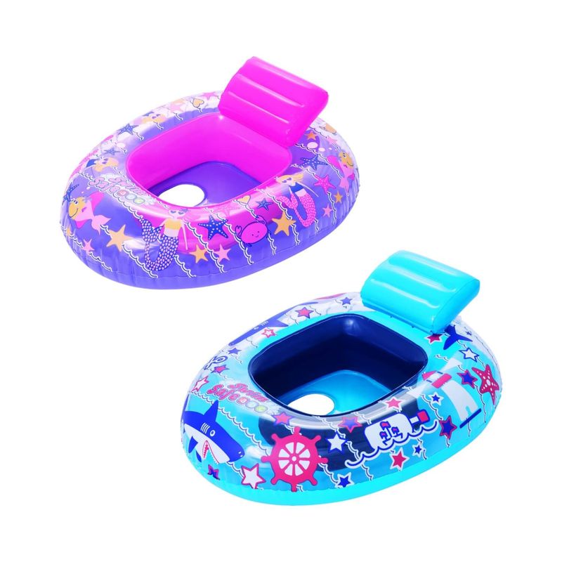 BESTWAY - Bote Inflable Para Bebé Swim Safe 6-18 Meses Bestway