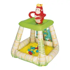 BESTWAY - Piscina Jungla inflable Con Pelotas 89X86X107Cms