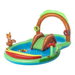 BESTWAY - Piscina y juegos inflable Bosque 2.95X1.99X1.30M