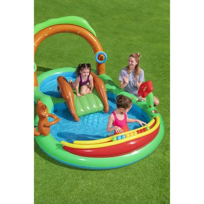 Imagen 2 del producto Piscina y juegos inflable Bosque 2.95X1.99X1.30M