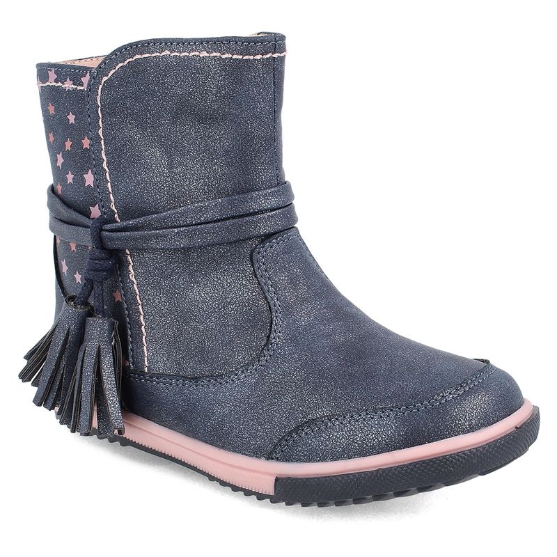 BUBBLE GUMMERS - BOTÍN NIÑA BUBBLEGUMMERS ANDES AZUL-ROSADO 26-29