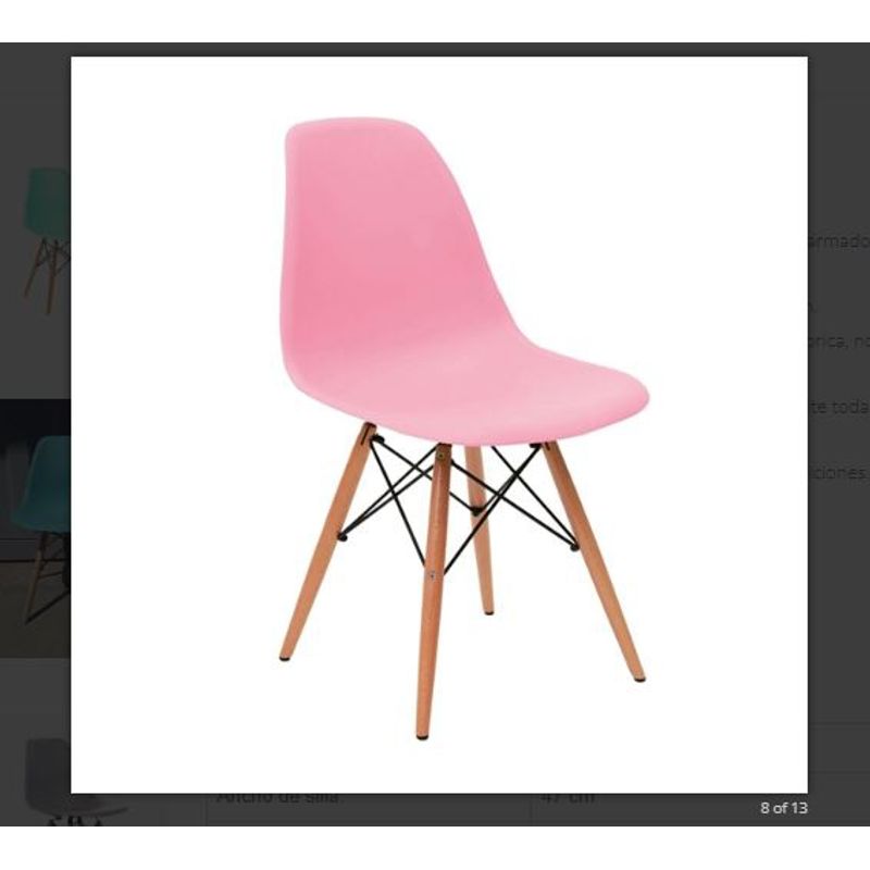 CORI CORI - Silla Eames Clásica ROSA