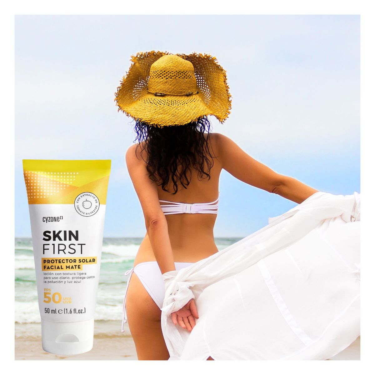 CYZONE - BLOQUEADOR SOLAR FACTOR 50 ACABADO MATTE