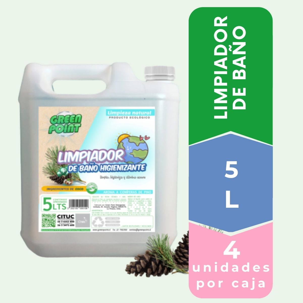 GENERICO - LIMPIADOR DE BAÑOS - LINEA NATURAL