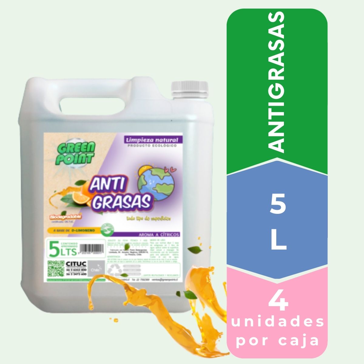 GENERICO - ANTIGRASAS - LINEA NATURAL
