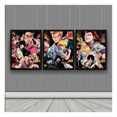3DILUTION - Hunter X Cuadro 3D Efecto Lenticular 3 imagenes en 1