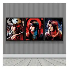 3DILUTION - Itachi Cuadro 3D Efecto Lenticular 3 imagenes en 1