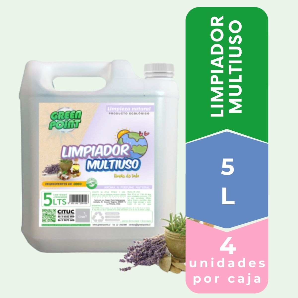 GENERICO - LIMPIADOR MULTIUSO - LINEA NATURAL