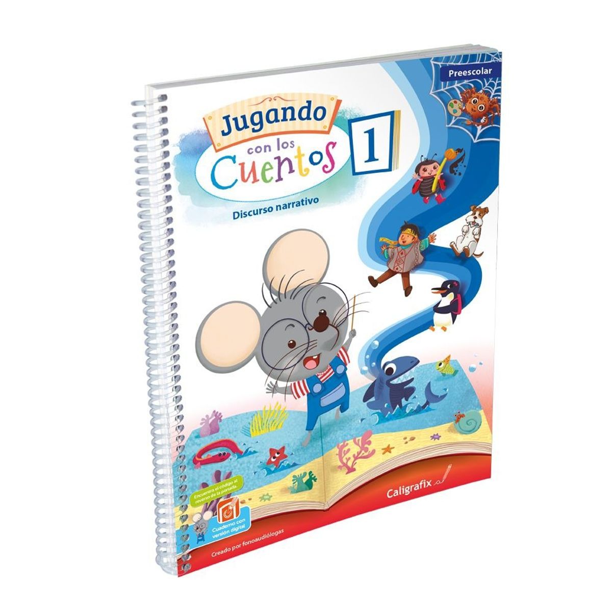 TOP10BOOKS - TEXTO Jugando Con Los Cuentos N°1 - Editorial Caligrafix