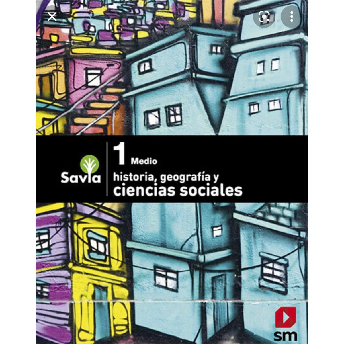 TOP10BOOKS - TEXTO Ciencias Sociales 1 Medio - Savia - Ediciones Sm