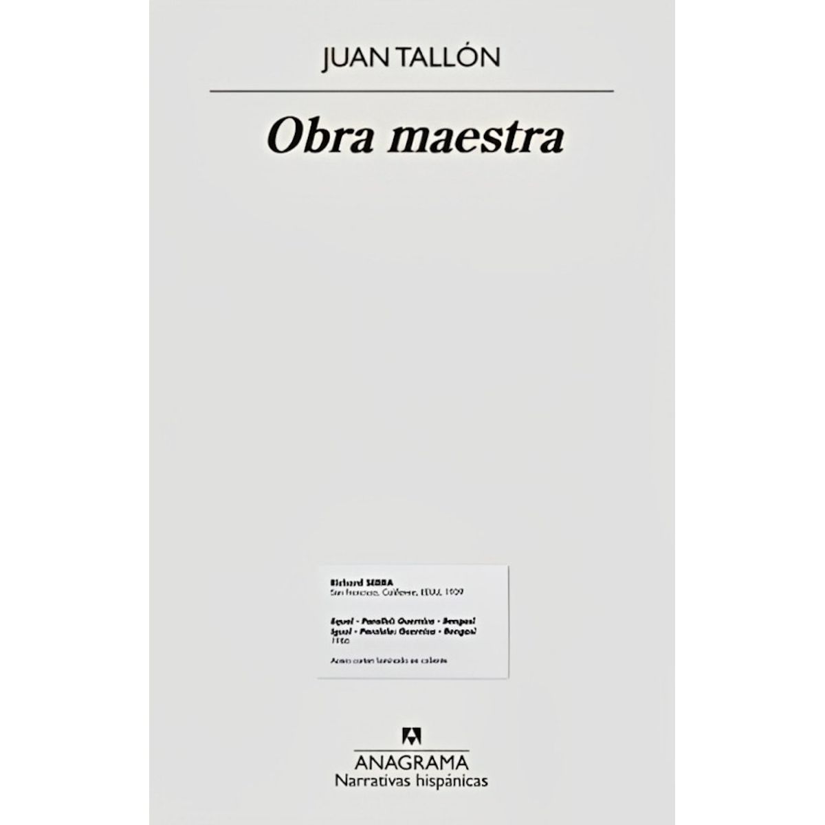 TOP10BOOKS - LIBRO Obra Maestra - JUAN TALLÓN