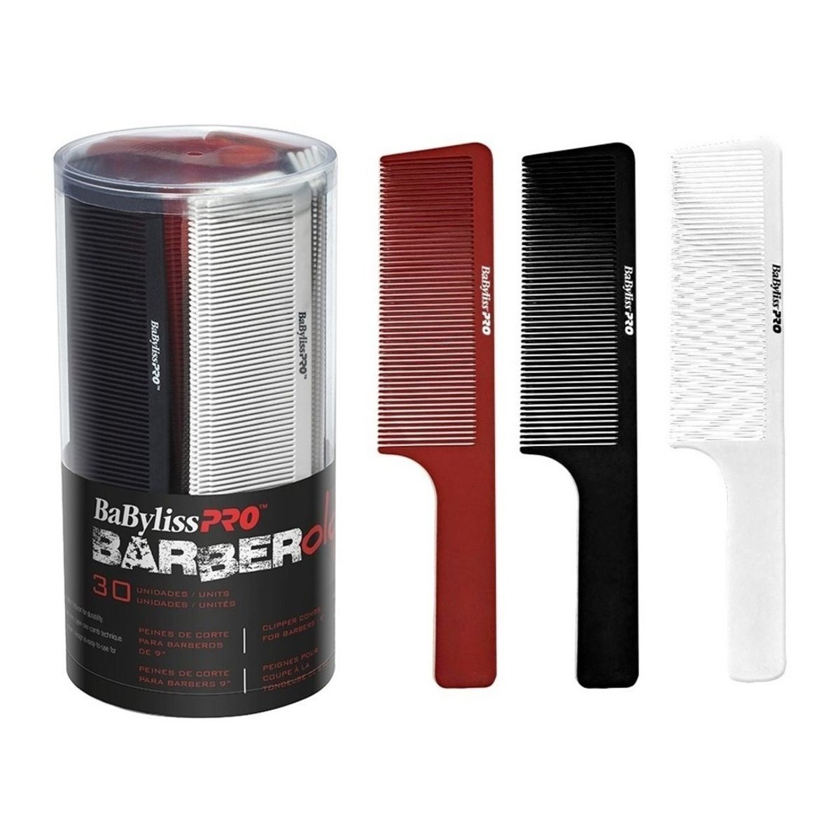 BABYLISS PRO - Peineta Babylisspro Barberology Peine Profesional Peluqueria
