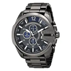 DIESEL - Reloj mega chief dz4329 para caballero - gris