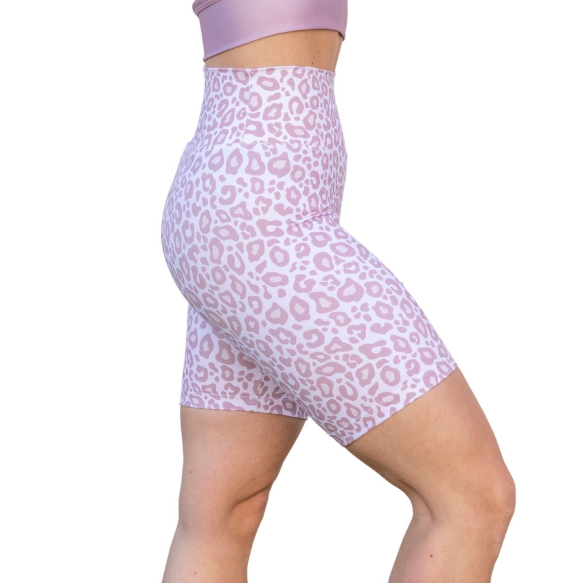 TOTTI - Mid Biker Animal Print Pastel