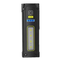 GENERICO - Linterna Magnética Multifuncional recargable con Power Bank 1200 mAh 7 Modos de Luz 500 Lúmenes