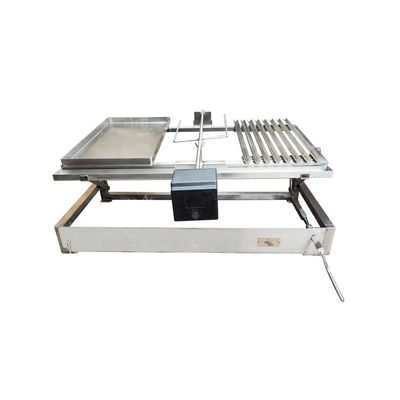 Imagen 2 del producto Parrilla inoxidable con Plancha Churrasquera y Asador