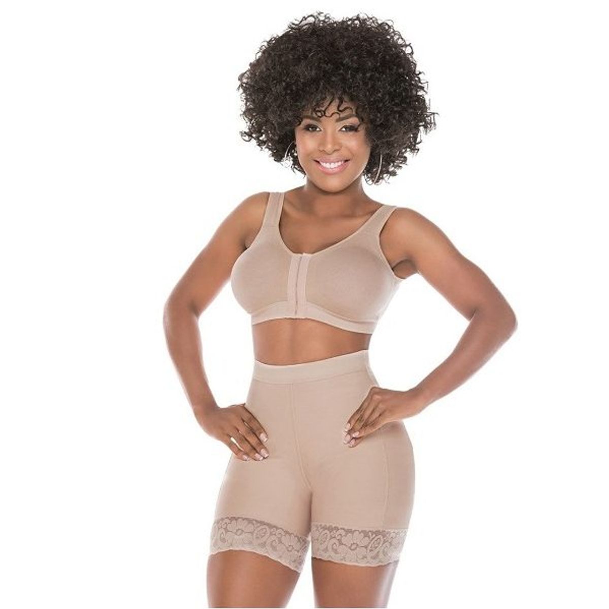 CINTURA SONADA - Faja Short Levanta Gluteos Abierto Colombiana