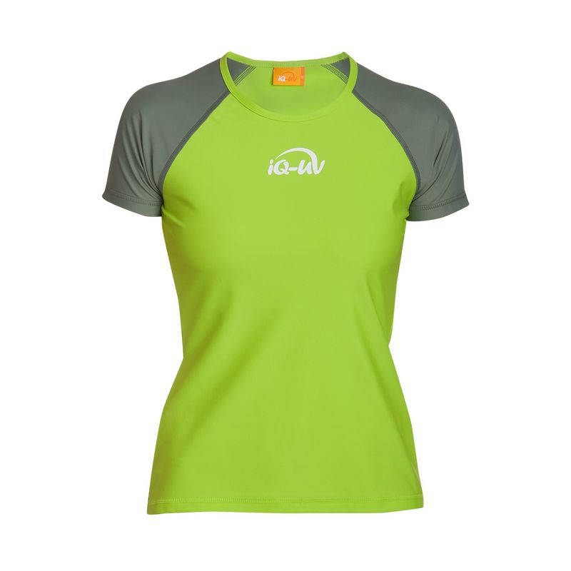 IQ - Polera manga corta para mujer corte recto con filtro solar UPF 300