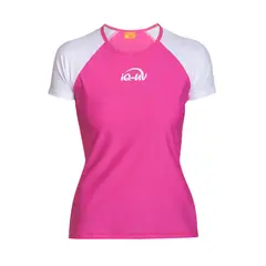 IQ - Polera manga corta para mujer corte recto con filtro solar UPF 300