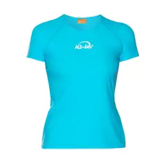 IQ - Polera manga corta para mujer corte recto con filtro solar UPF 300