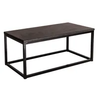 MESA DE CENTRO 80 X 40 TIENDAKALLFU RECTANGULAR BLACK