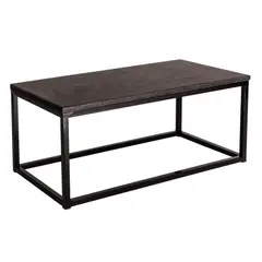 GENERICO - MESA DE CENTRO 80 X 40 TIENDAKALLFU RECTANGULAR BLACK