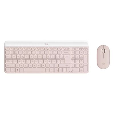 Imagen 2 del producto Kit Teclado Y Mouse Inalámbrico Mk470 Español Rosa