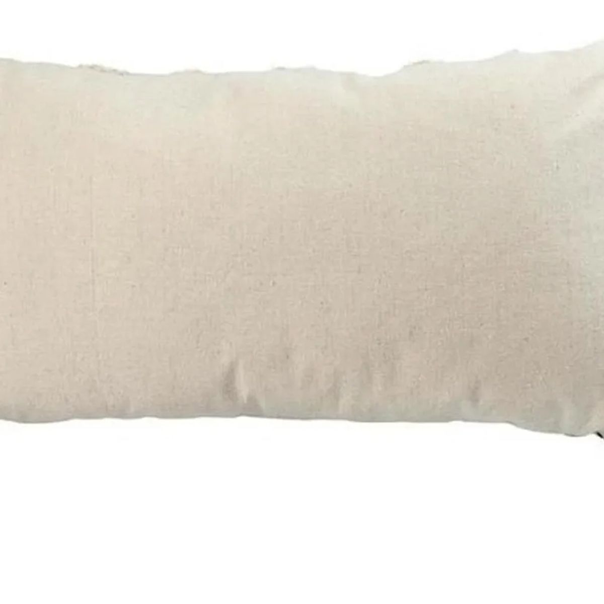 GENERICO - Cojín Rectangular Con Relleno Pompones - S0592