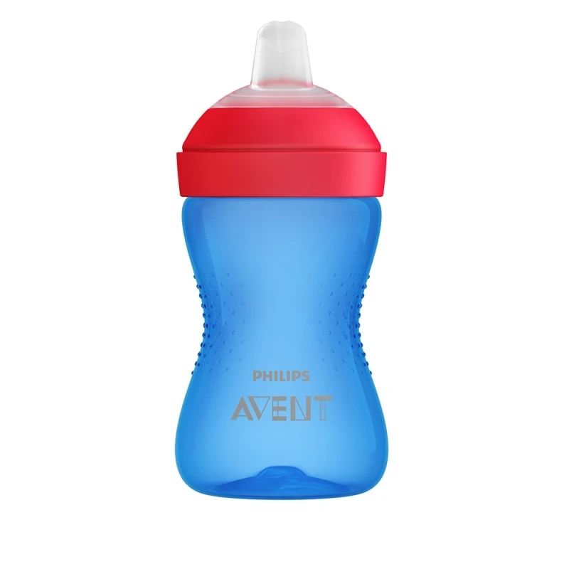 AVENT - Vaso con Boquilla Blanda AVENT Soft Spout 9m Azul