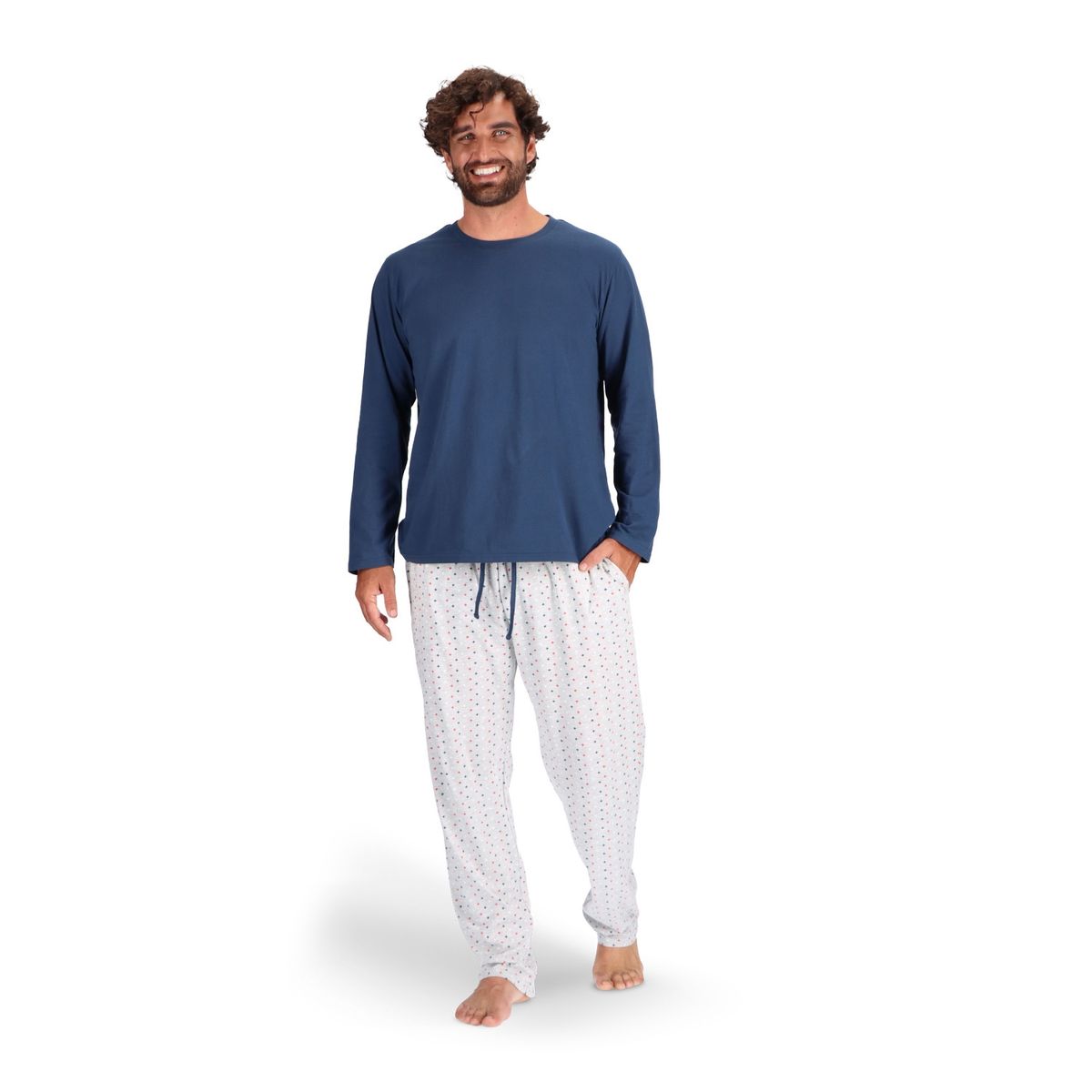 MOTA - Pijama largo Algodón Hombre MOTA MT30179
